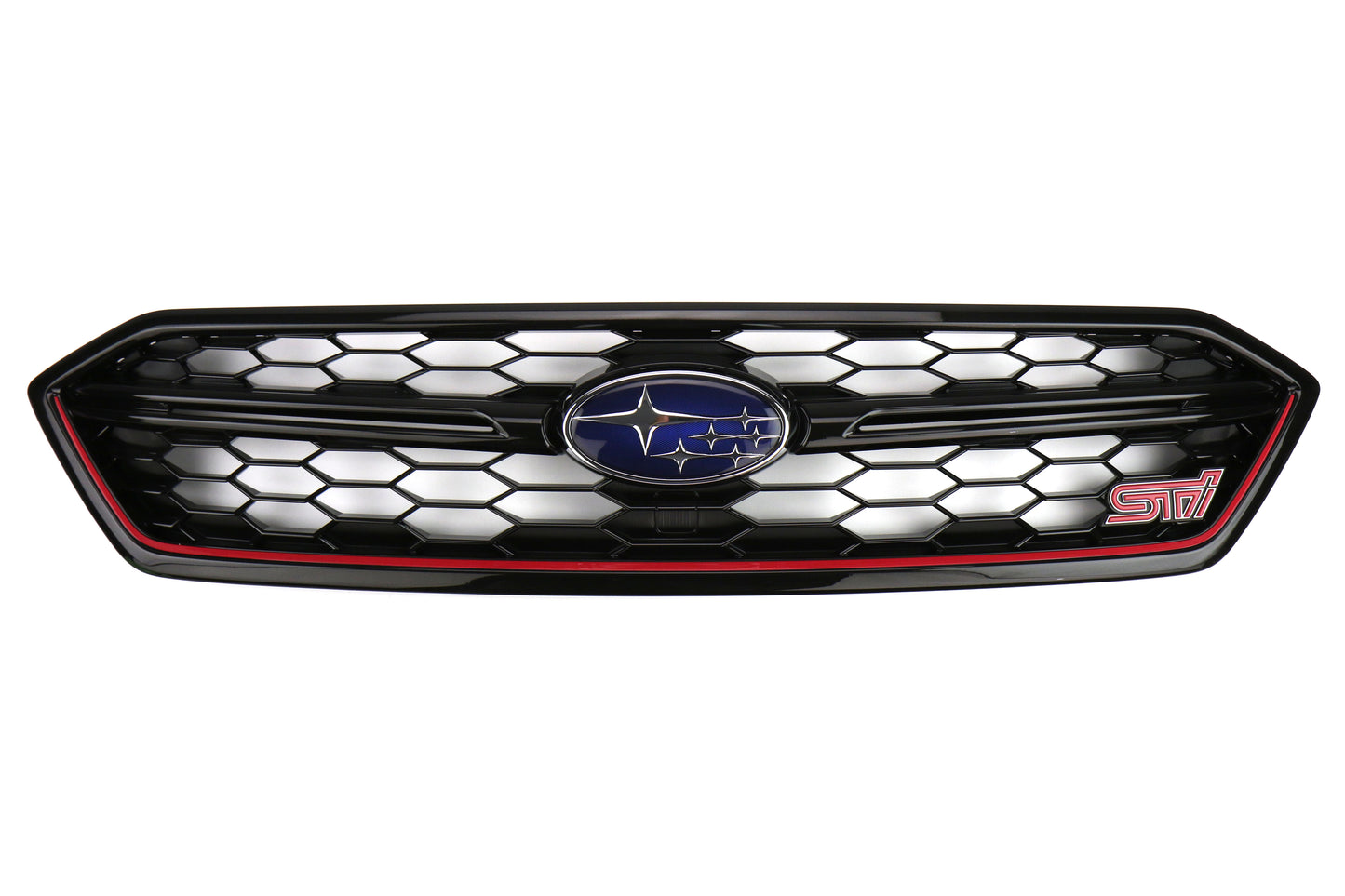 SUB91121VA270 Subaru OEM 2018 Type RA Grille with Pinstripe - 18+ WRX / STI,