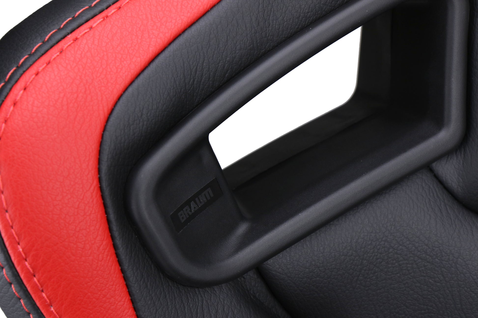 BRMBRR1-BKRD Braum Elite Series Racing Seat (Black & Red) - Universal,