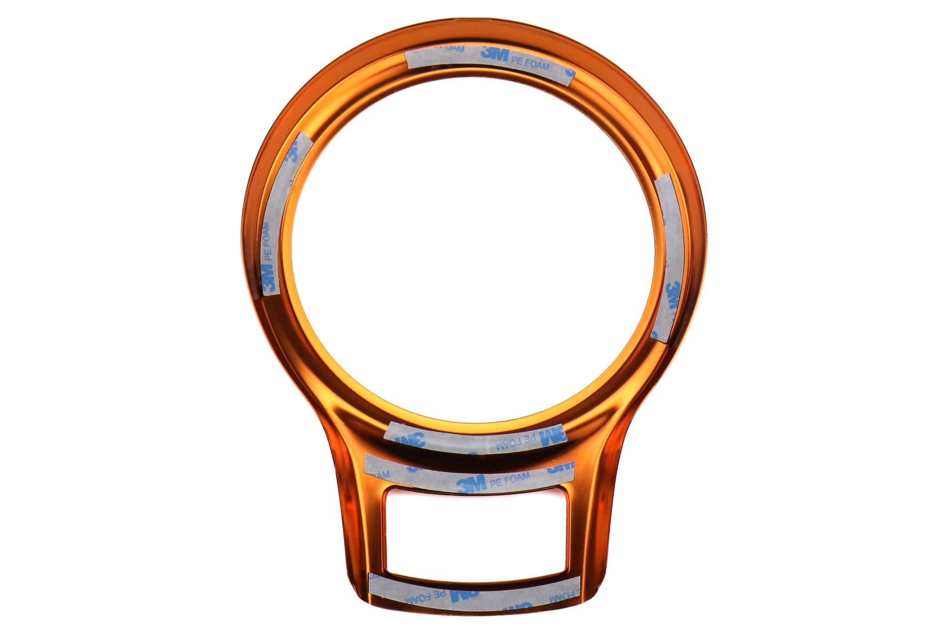 GCSGCSSHIFTTRIMOR Anodized Aluminum Shifter Plate Trim Bezel - 2013+ FR-S / BRZ-Orange,