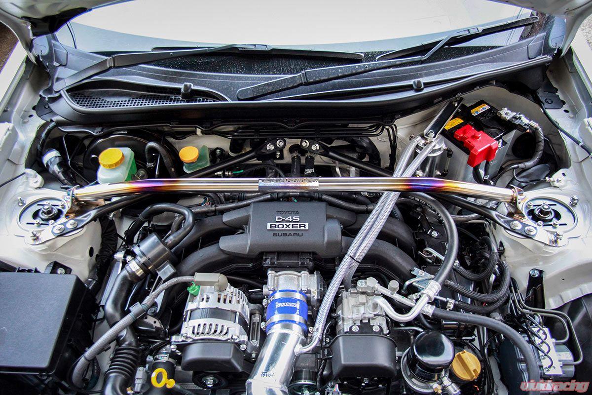 CBGCA6180550 Carbing Ti Front Strut Bar W/ BMC Stop - 2013+ FT86,