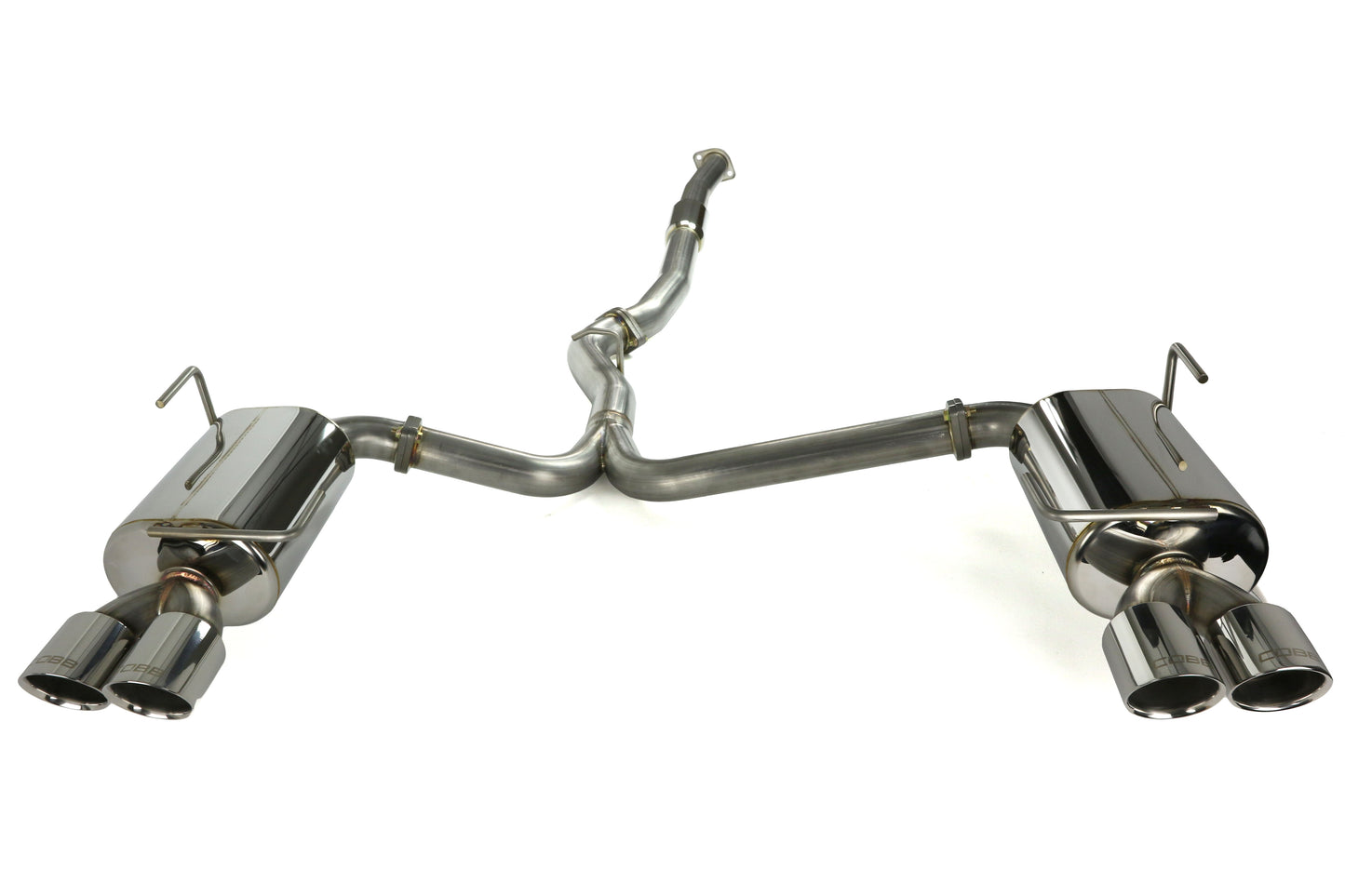 COB515132 COBB Stainless Steel 3" Cat Back Exhaust System - 2015+ WRX / 2015+ STI,