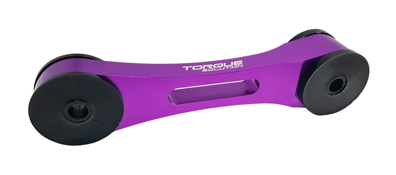 TQSTS-SU-011PR Torque Solution Billet Aluminum Pitch Stop Mount - 2015+ WRX / 2015+ STI / 2014+ Forester-Purple,