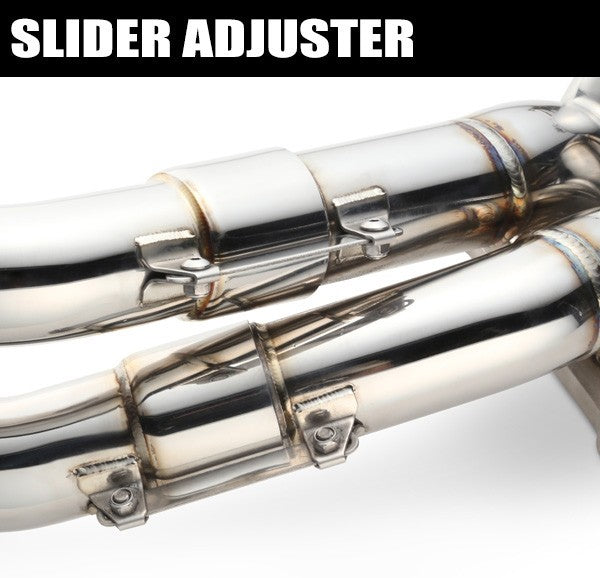 TOMTB6010-SB04A Tomei Expreme Unequal Length Exhaust Manifold Kit - 2015+ WRX / 2014+ Forester XT,