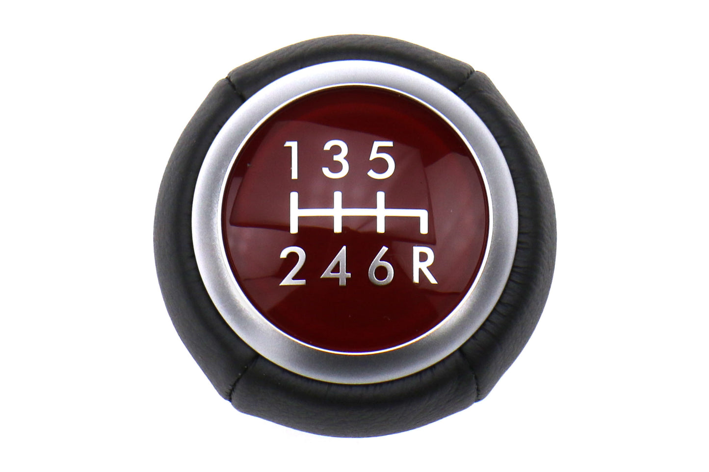 SUB35022VA010 Subaru OEM STI Leather Shift Knob Subaru 6MT Models,