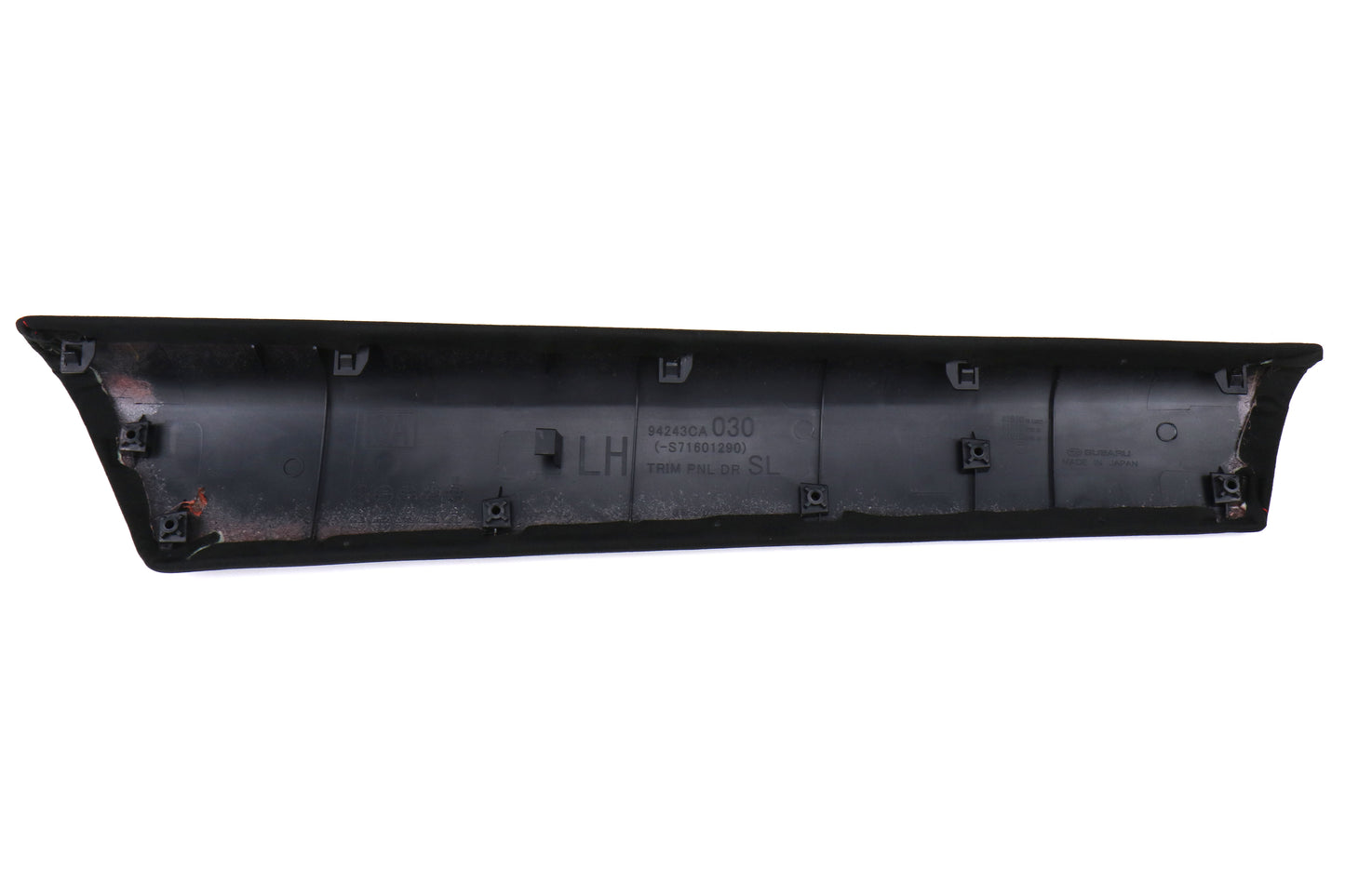 Subaru tS Ultrasuede Upper Door Trim with Red Stitching (Left) - 2013-2016 Scion FR-S / 2013-2020 Subaru BRZ / 2017-2019 Toyota 86