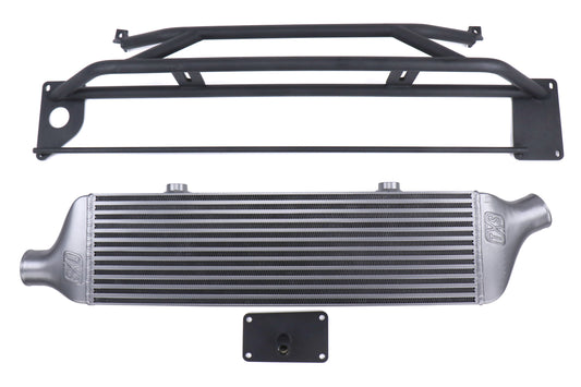 TXSW15-FMIC-RED TurboXS Front Mount Intercooler Kit - 2015+ WRX-Wrinkle Red,