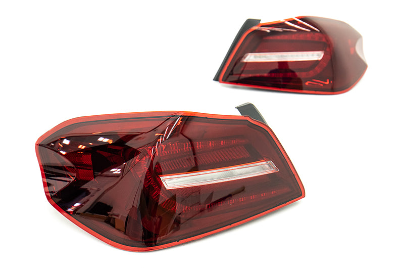 SBS15WRX.JDMTL.3 SubiSpeed JDM Style Sequential Tail Lights Smoked Red - Subaru WRX / STI 2015-2021 | 15WRX.JDMTL.3,