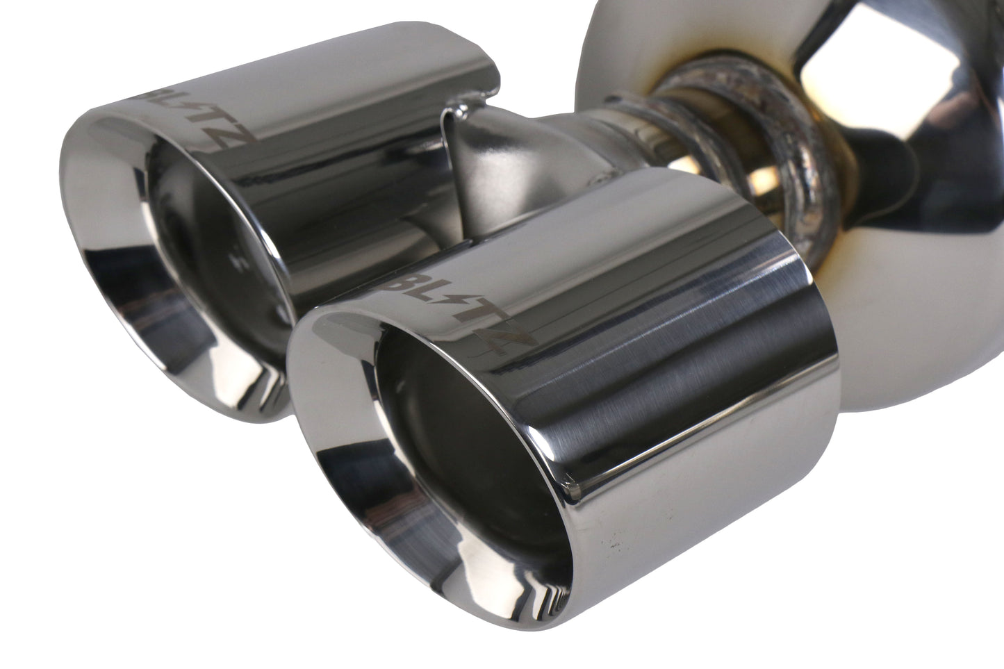 BLZ62136 Blitz NUR-Spec VS Dual Muffler Quad Tip Exhaust - 2015+ WRX / 2015+ STI,