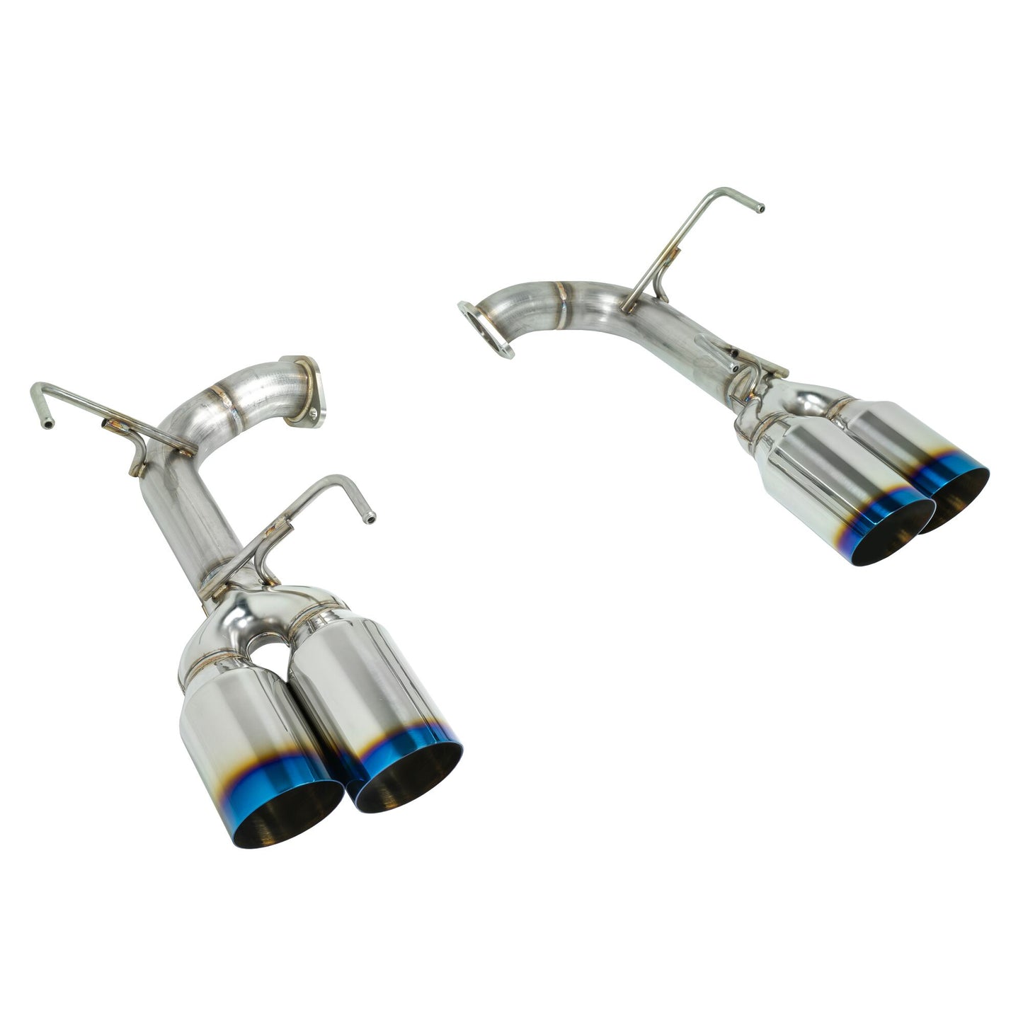 REMRO-TTVA-S4 Remark Axleback Exhaust 4in Tip - 2015-2020 WRX / STI-Titanium-Single Wall,