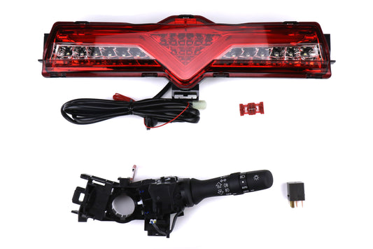 VALBFT86Z-HC-2 Valenti Jewel 4th Brake Light / Reverse Light (Half Red Lens, Chrome Inner Reflector) - 2013+ FT86,