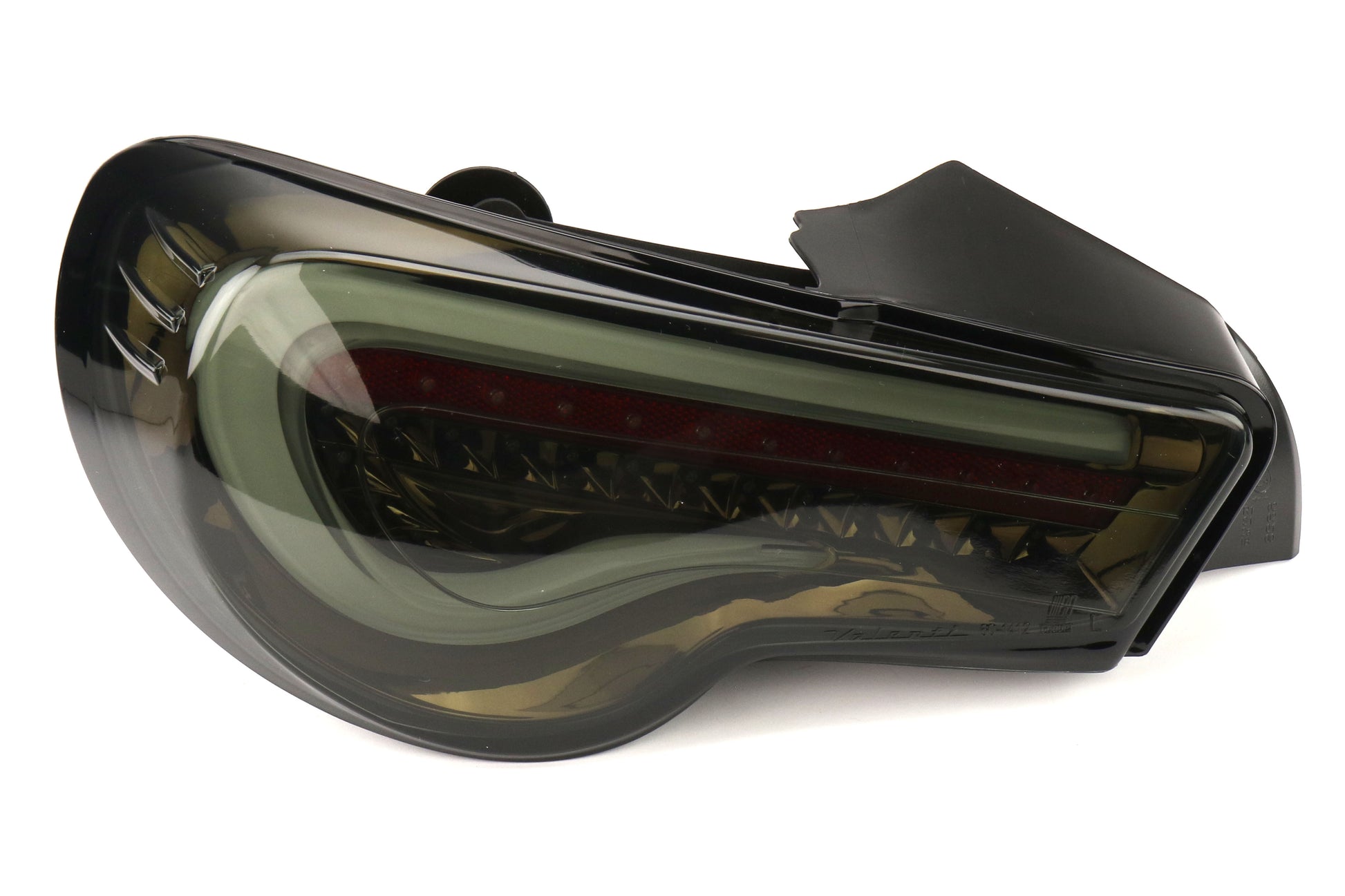 VALTT86Z-SB-1 Valenti Jewel LED Tail Light (Light Smoke Lens, Black Chrome Inner Reflector) - 2013+ FT86,