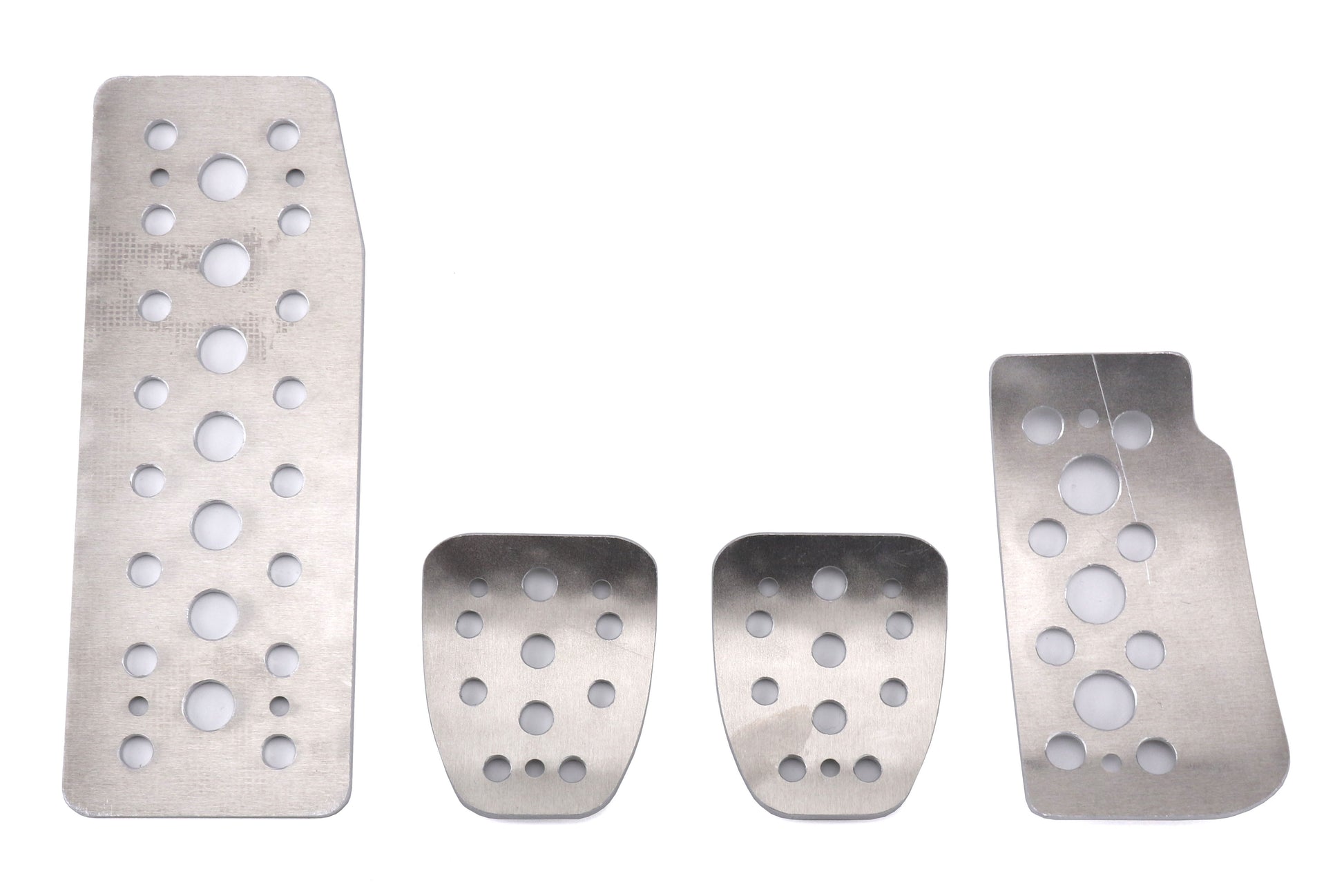 SRPSP4BRZ-FRS Billet Aluminum Sports Racing Pedals - 2015+ WRX / 2015+ STI / 2013+ BRZ-Full Set - Satin,