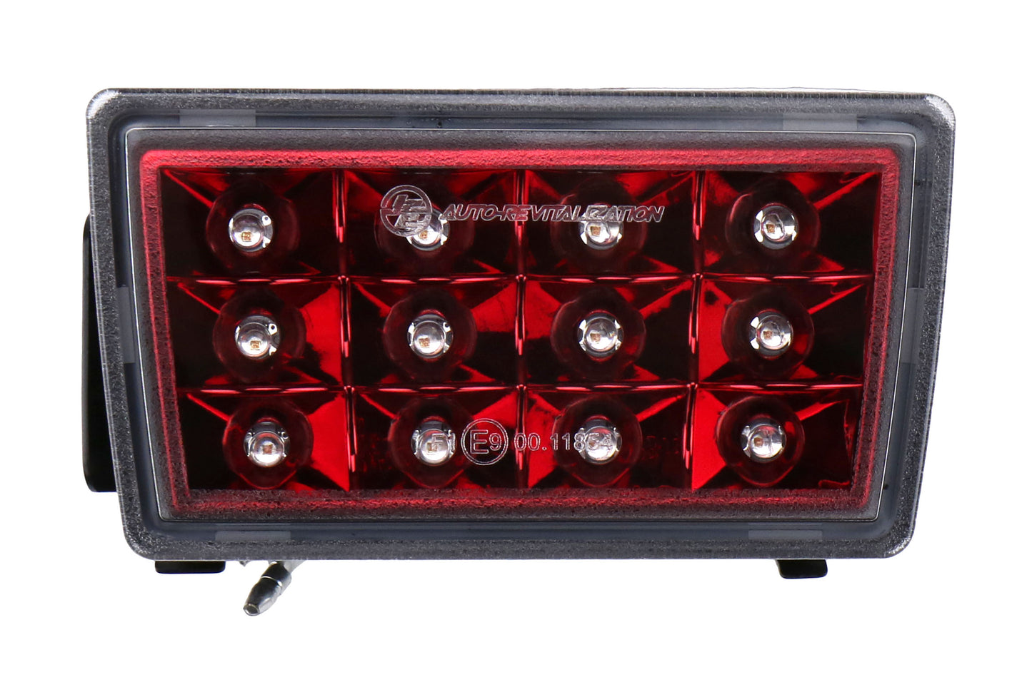 SBSSS15WRXF1-R SubiSpeed USDM F1 Style Rear Fog Light - 2015+ WRX / 2015+ STI-Red with Clear Lens V2,