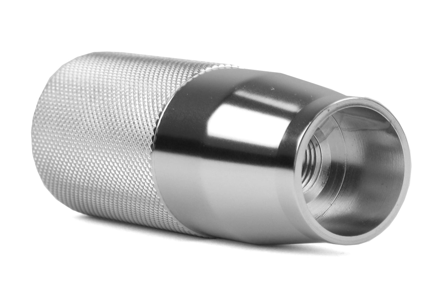 CBGCA 321 120 0 T Carbing High Grip Shift Knob - 2015+ WRX / STI / 2013+ FT86 / 2014+ Forester-Silver,