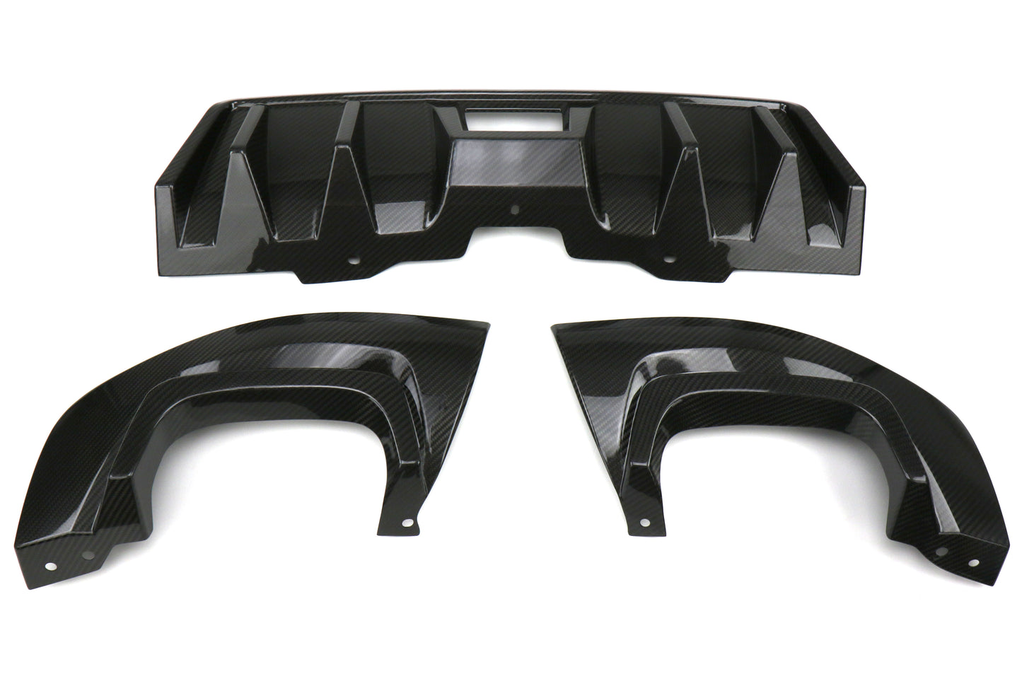 OLMA.70064.1 OLM LE Dry Carbon Fiber Rear Diffuser - 2015+ WRX / STI,