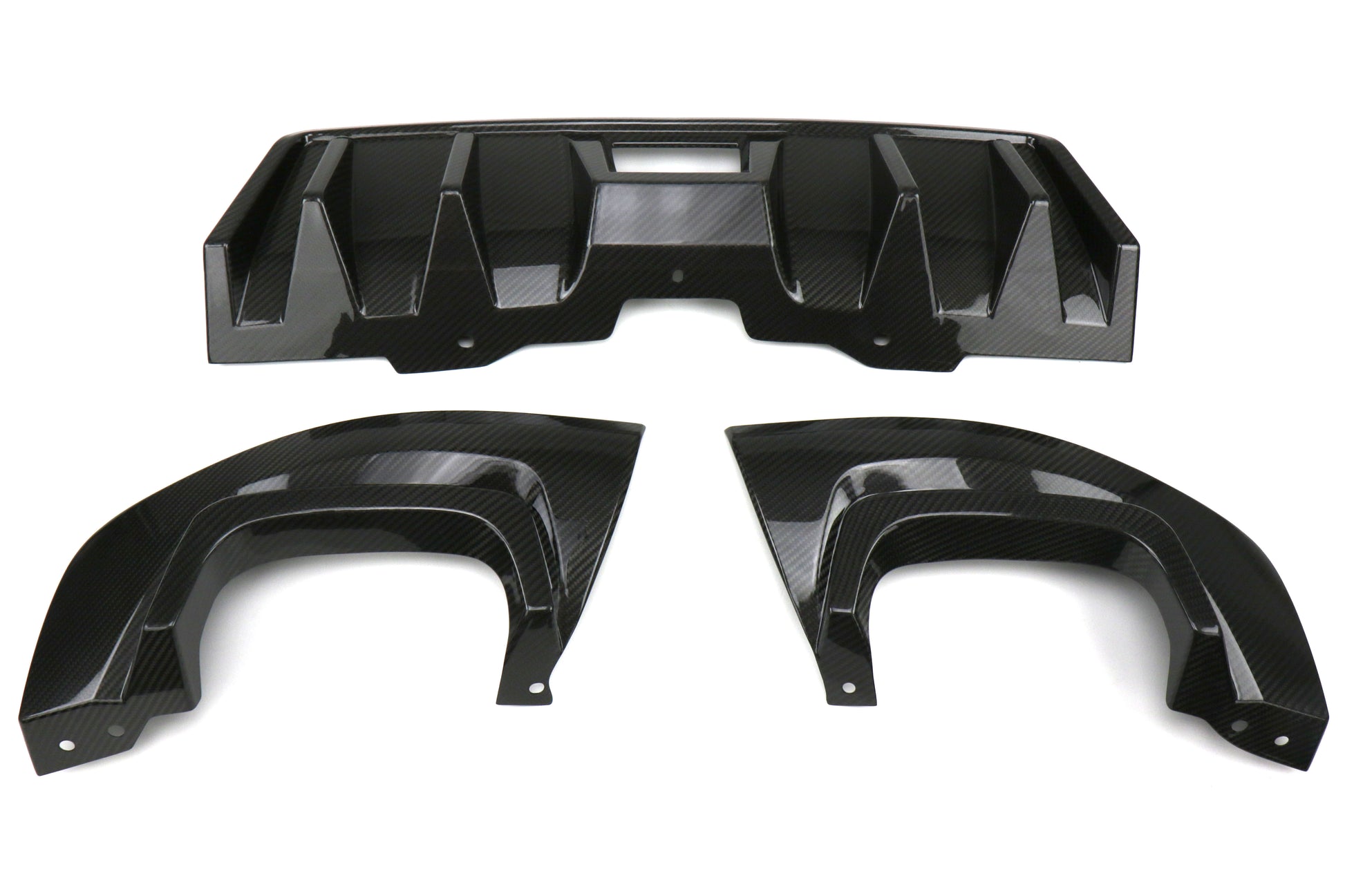 OLMA.70064.1 OLM LE Dry Carbon Fiber Rear Diffuser - 2015+ WRX / STI,