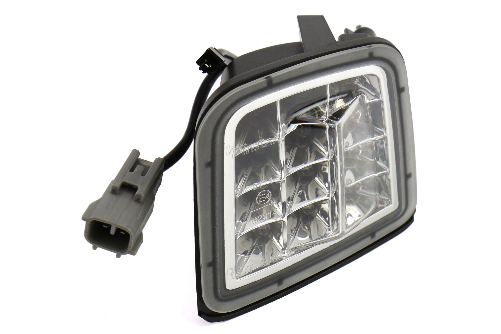 OLMOLM-15WRX-TS-CH OLM USDM LED Front Turn Signal Housings - 2015+ WRX / 2015-2017 STI-Clear Lens with Chrome Reflector,