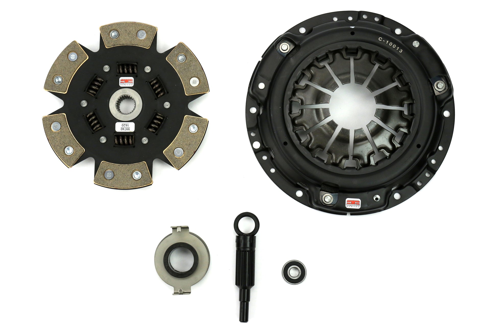 CCI15021-1620 Competition Clutch Stage 4 6 Puck Sprung Clutch Kit - Subaru WRX 2006-2017,
