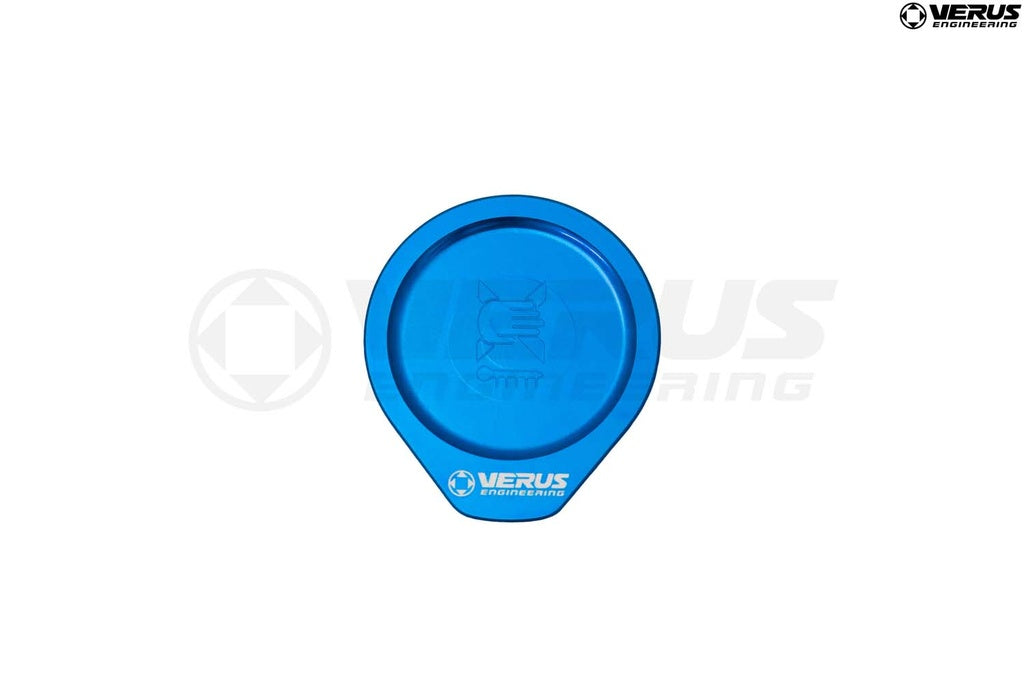 Verus Engineering Coolant Overflow Cap Blue -  2013-2021 Scion FR-S / Subaru BRZ / Toyota 86 / 2008-2021 Subaru WRX / STI