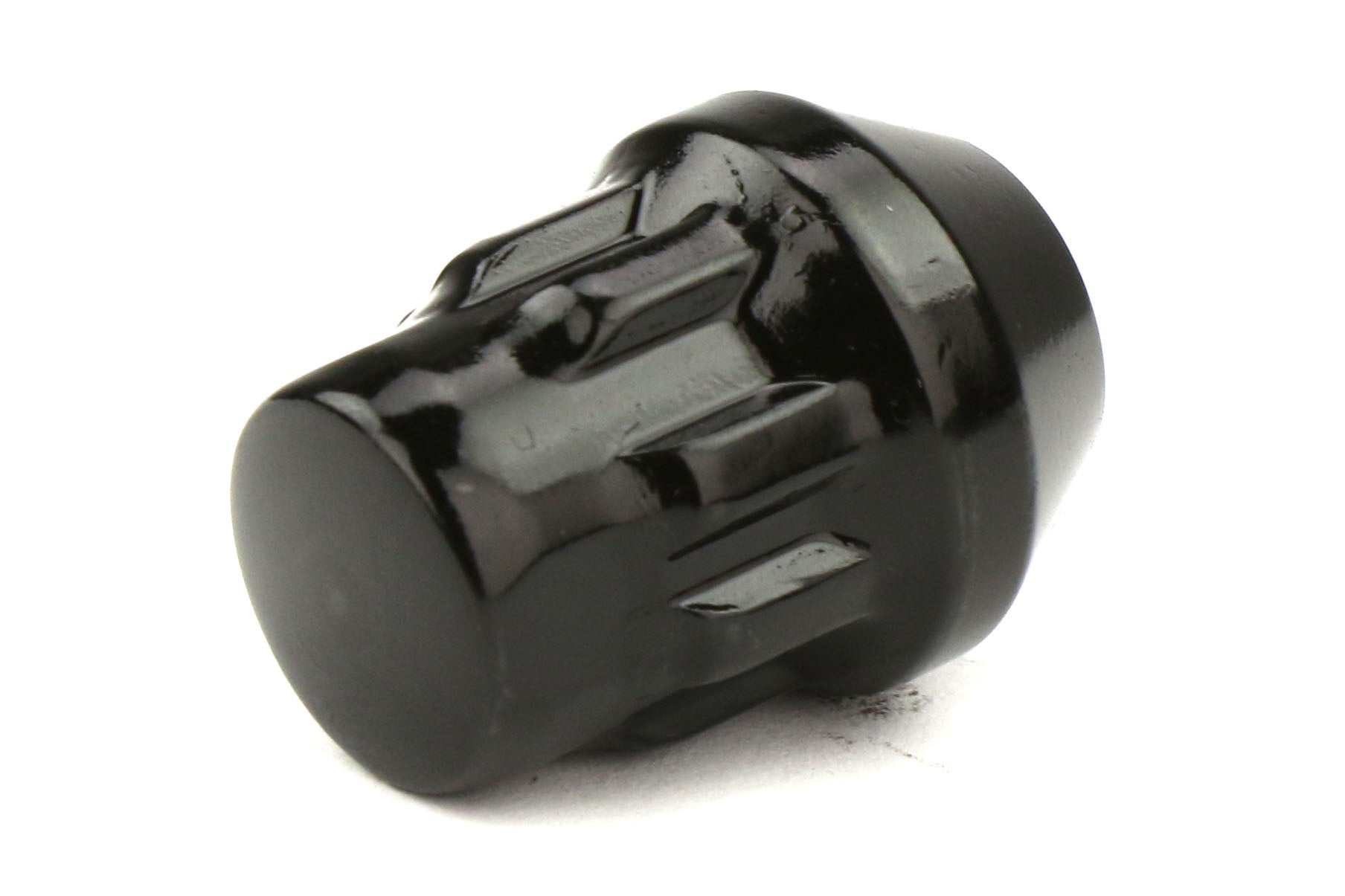 KICW603B19 PROJECT KICS BULL LOCK LUG NUT-Closed End Black,