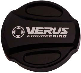 Verus EngineeringRLA Oil Cap, Anodized Black - 2012-2024 Subaru WRX / 2013-2021 STI / 2013-2024 Toyota GR86 / Subaru BRZ / Scion FRS / 2014-2024 Forester / 2020-2024 Crosstrek / 2015-2024 Impreza