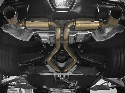 ETS900-20-EXH-005 ETS Catback Exhaust System - 2020 Supra-Factory/Stock Replacement Downpipe Connection - 3.15,
