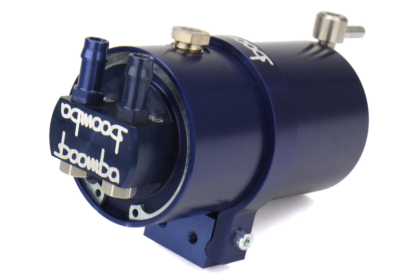 BBA031-00-026BLUE Boomba Racing Stage 2 Oil Catch Can Kit (PCV) - 2015+ WRX-Blue,