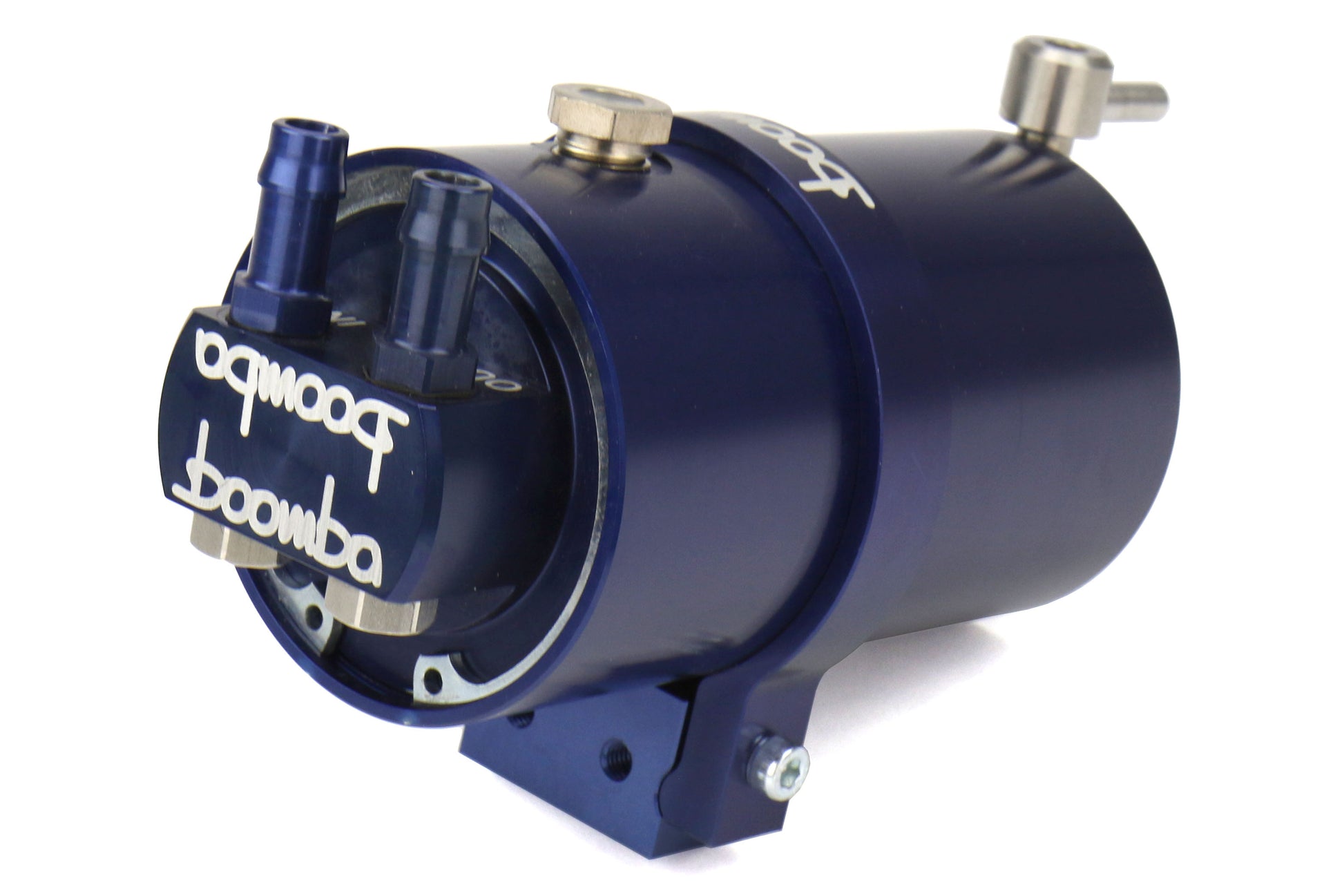 BBA031-00-026BLUE Boomba Racing Stage 2 Oil Catch Can Kit (PCV) - 2015+ WRX-Blue,