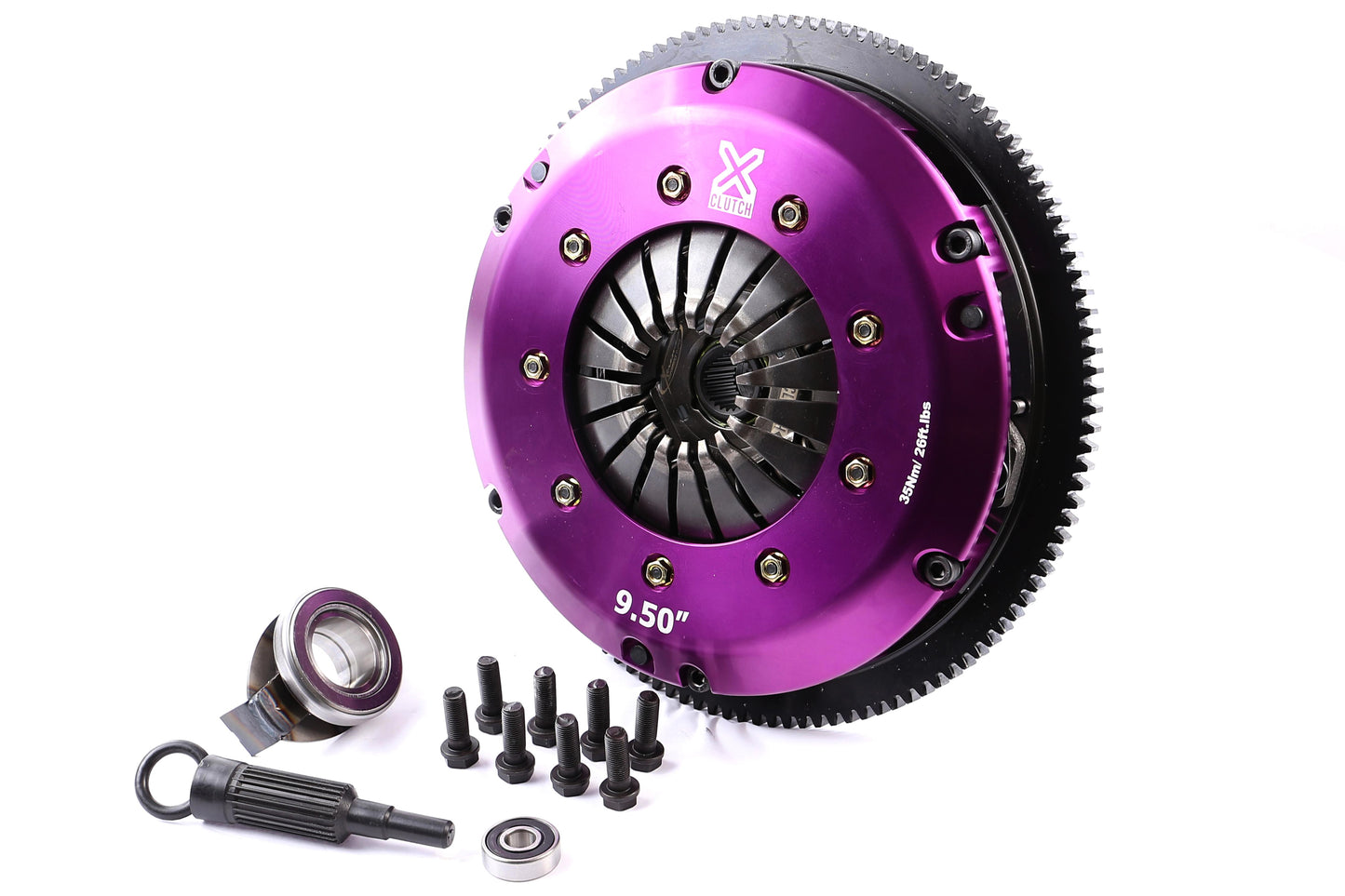 XCLXKSU24588-1A XClutch Organic Sprung Clutch Kit with Flywheel - 2015-2020 Subaru WRX,