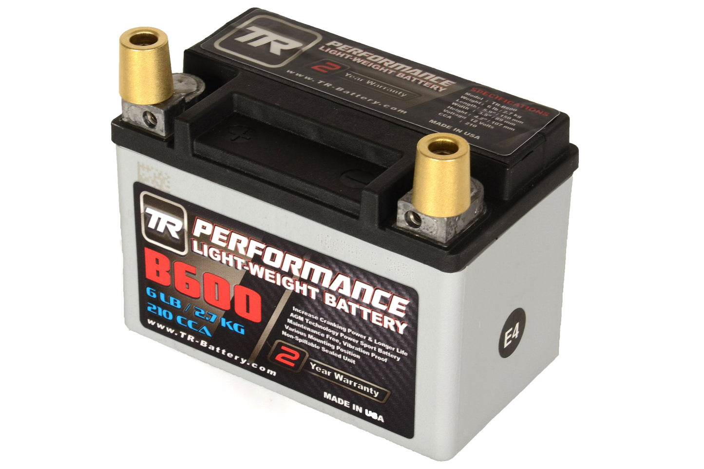 TMRTR-B600 Tomioka Racing B600 Lightweight Battery - Universal,