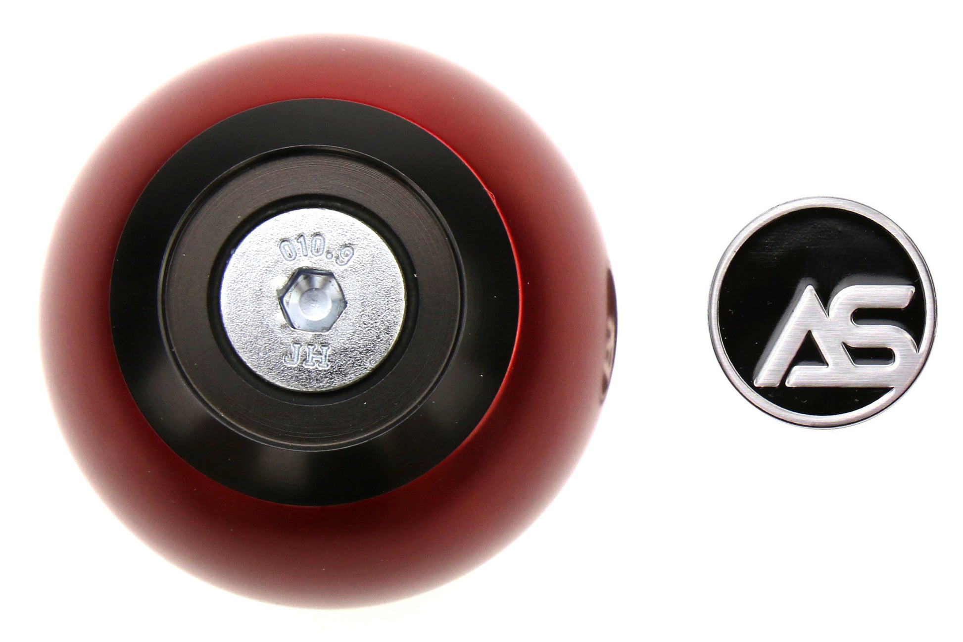 ASA1501030103 AutoStyled Subaru 6 Speed shift knob Black with Red Aluminum Center,