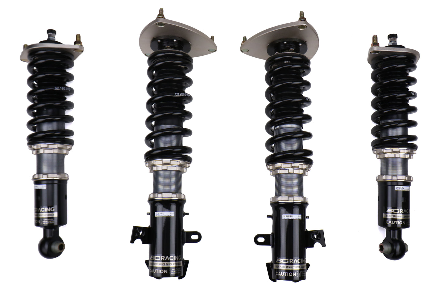 BCRF-25-DS-10K-10K BC Racing DS Series Coilovers - 2015+ WRX / 2015+ STI-Default Springs-10k-10k,