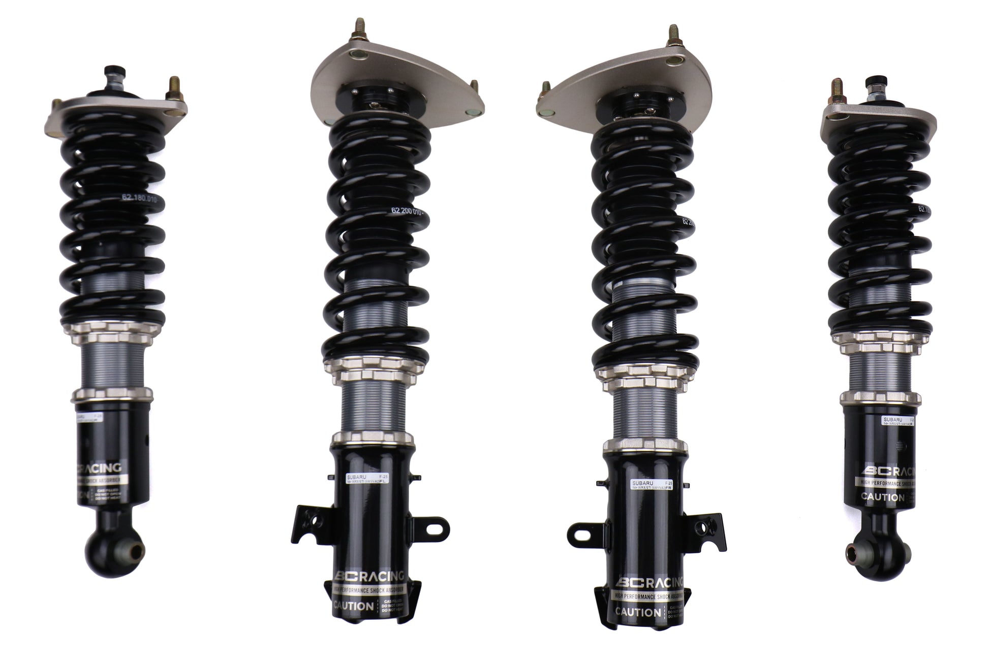 BCRF-25-DS-10K-10K BC Racing DS Series Coilovers - 2015+ WRX / 2015+ STI-Default Springs-10k-10k,