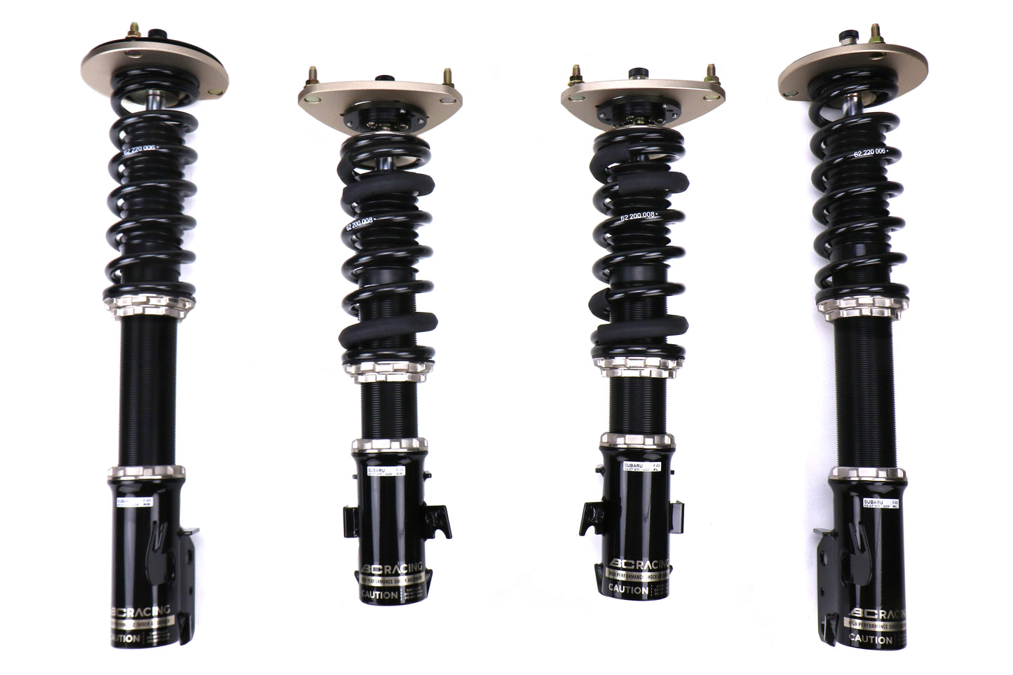 BCRF-03-BR BC Racing BR Coilovers - 2005-2007 Subaru STI,