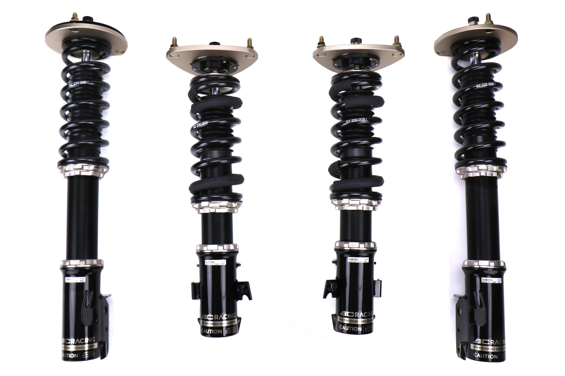 BCRF-03-BR BC Racing BR Coilovers - 2005-2007 Subaru STI,