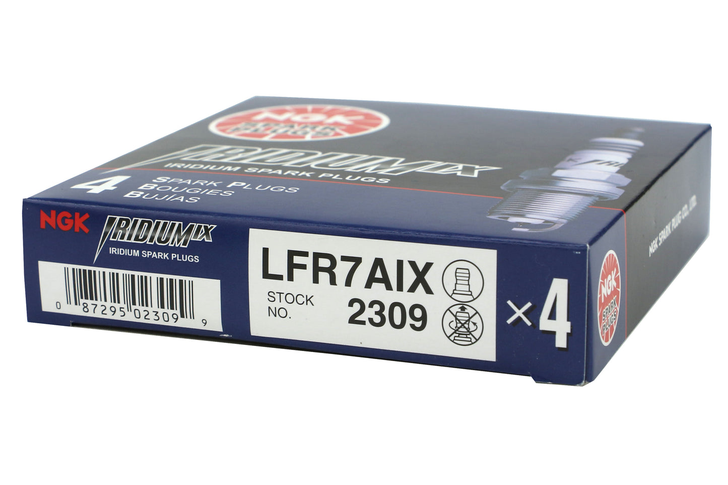 NGKLFR7AIX-GRP 2015-2021 Subaru STI NGK Iridium One Step Colder 2309 Spark Plug Set - 2006-2014 Subaru WRX / 2004+ Subaru STI,