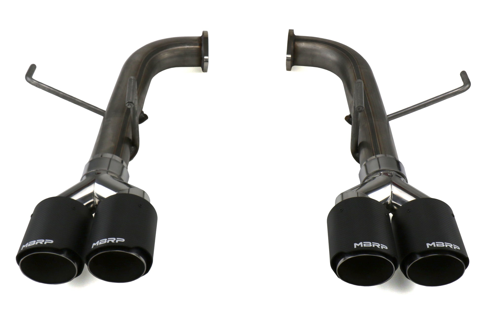MBRS48013CF MBRP Street 2.5in Quad Tip Axle Back Exhaust - 2015+ WRX / STI-Carbon Fiber,