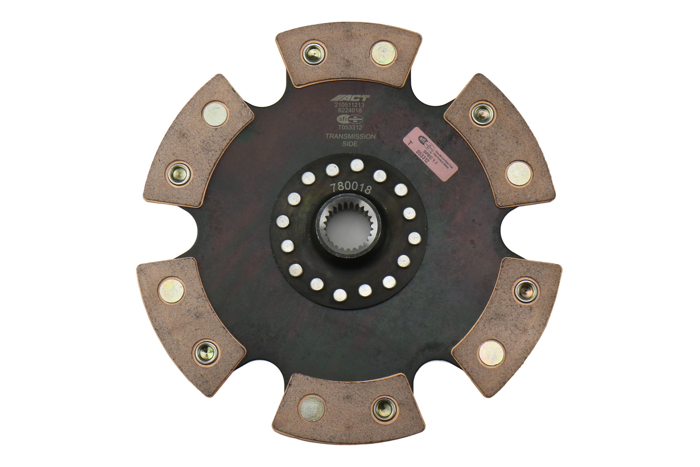 ACTSB8-HDR6 ACT Heavy Duty Solid 6-Puck Disc Clutch Kit Prolite Flywheel Included - 2013-2016 FR-S / 2013+ BRZ / 2017+ 86,