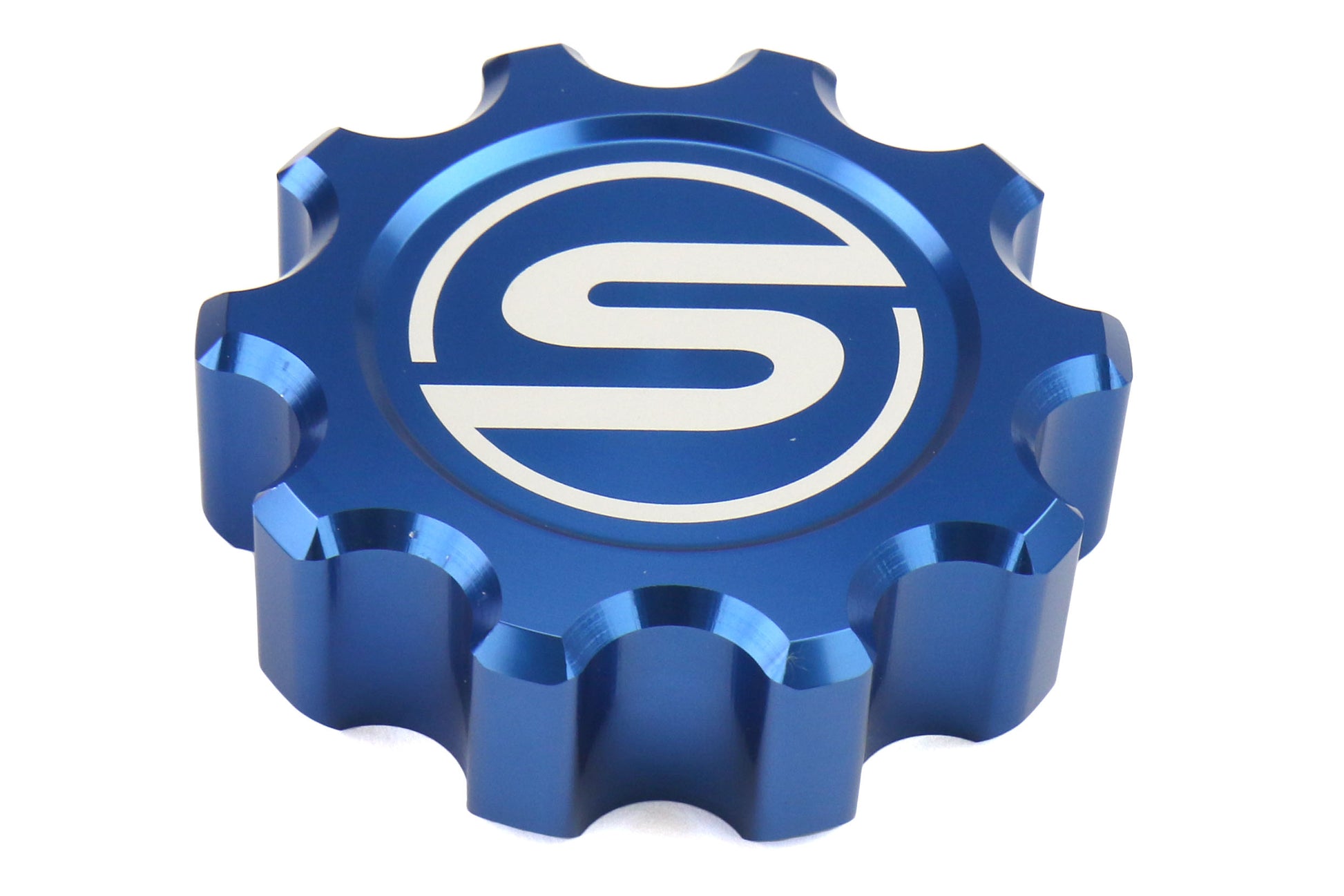 SBS15WRXBFC-BL SubiSpeed Brake Fluid Cap Cover - 2015+ WRX / 2015+ STI / 2013+ BRZ-Blue,