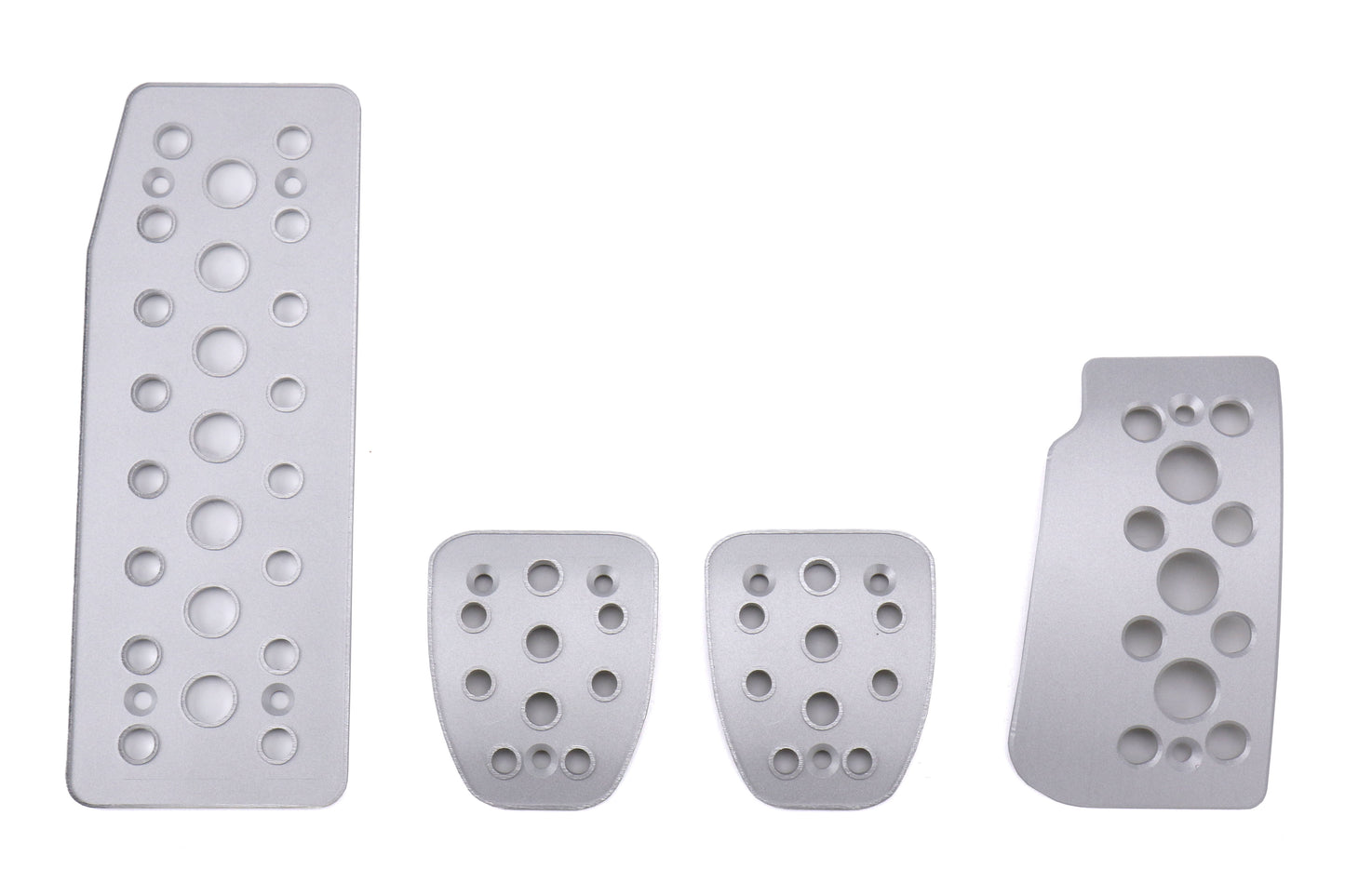 SRPSP4BRZ-FRS Billet Aluminum Sports Racing Pedals - 2015+ WRX / 2015+ STI / 2013+ BRZ-Full Set - Satin,