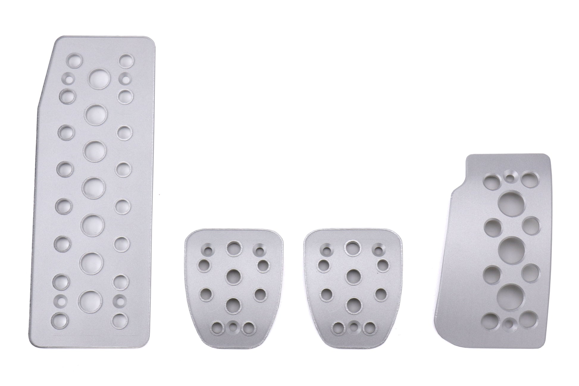 SRPSP4BRZ-FRS Billet Aluminum Sports Racing Pedals - 2015+ WRX / 2015+ STI / 2013+ BRZ-Full Set - Satin,