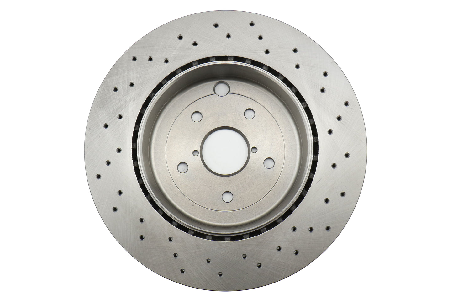 Centric Premium OE Style Drilled Brake Rotor Pair Rear - 2018-2021 Subaru STI