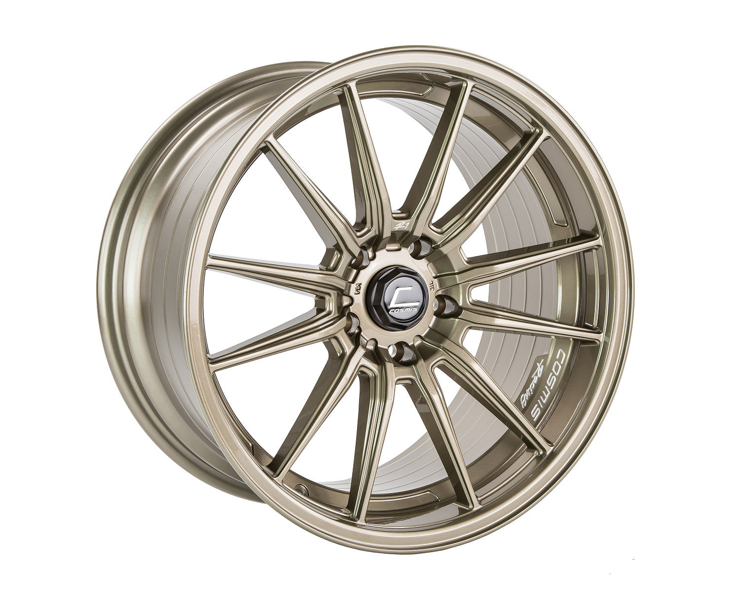CSMR1-1895-35-5X114.3-BR Cosmis Racing R1 18x9.5 +35mm Bronze - 2015+ WRX / 2015+ STI,