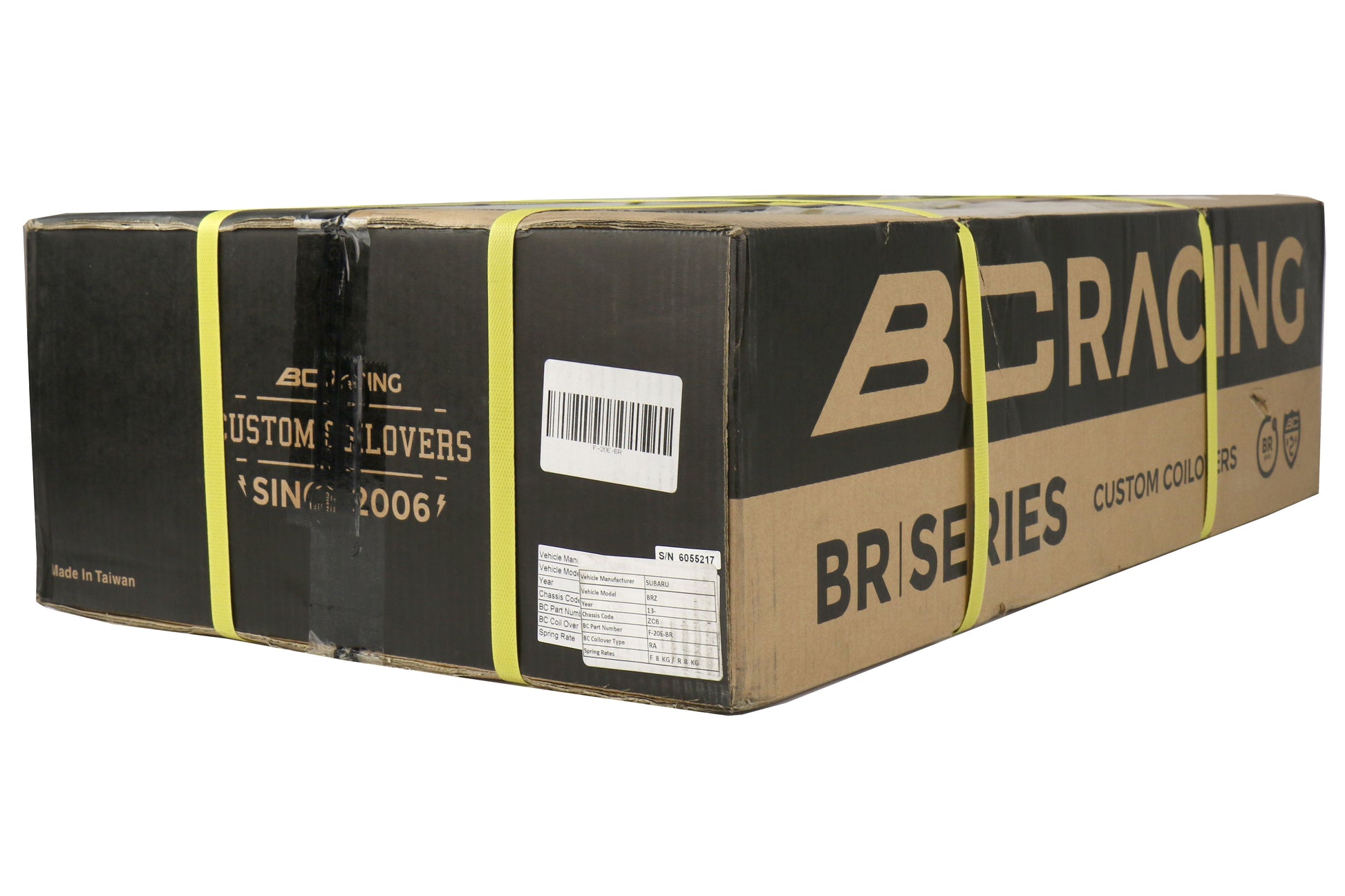 BCRF-20E-BR BC Racing BR Coilovers (Extreme Low) - 2013+ FT86-Default Springs-8k-8k,
