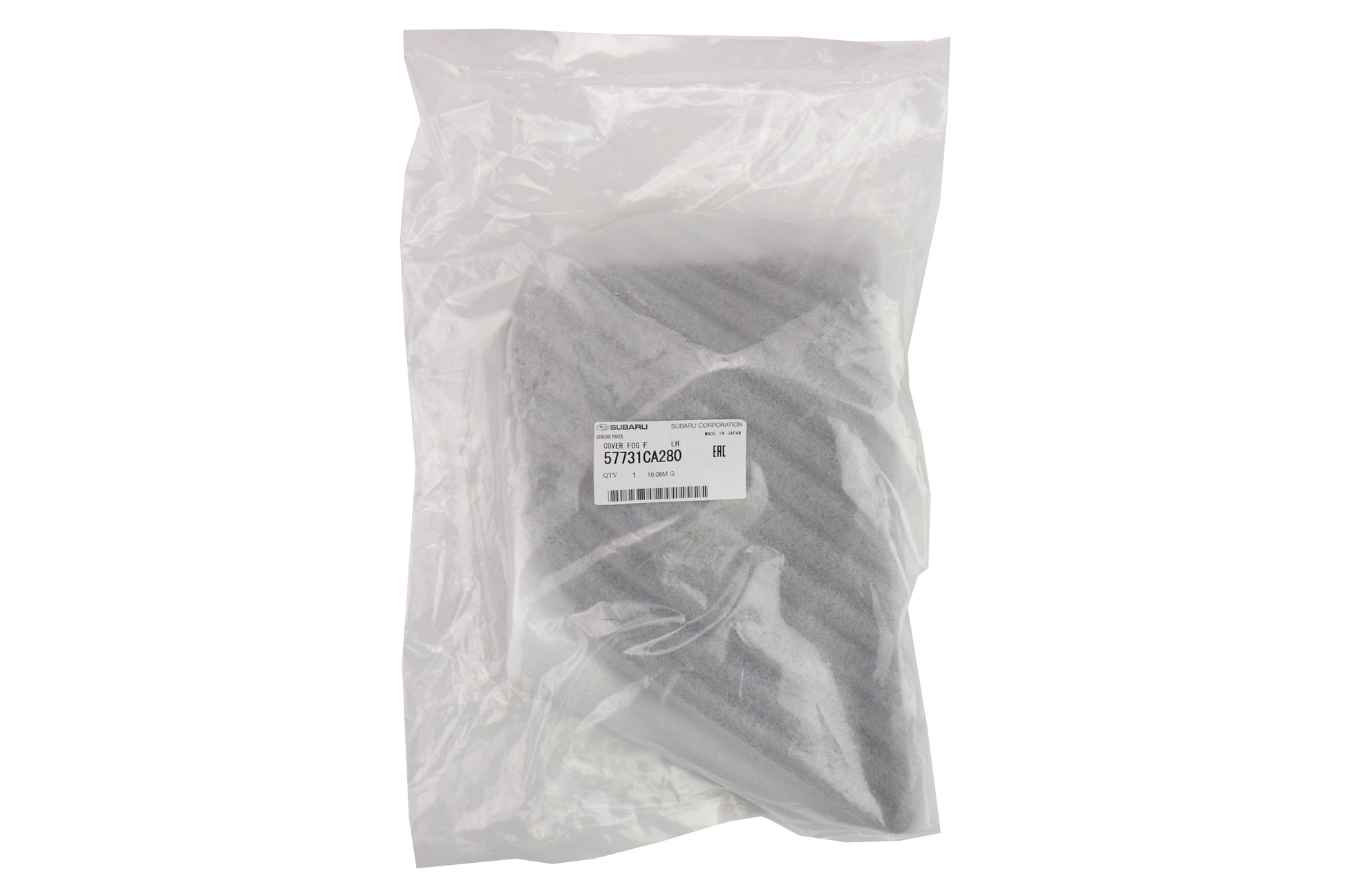 SUB57731CA-270-280-KIT Subaru JDM Fog Light Bezels without Fog Light Hole - 2013+ BRZ,