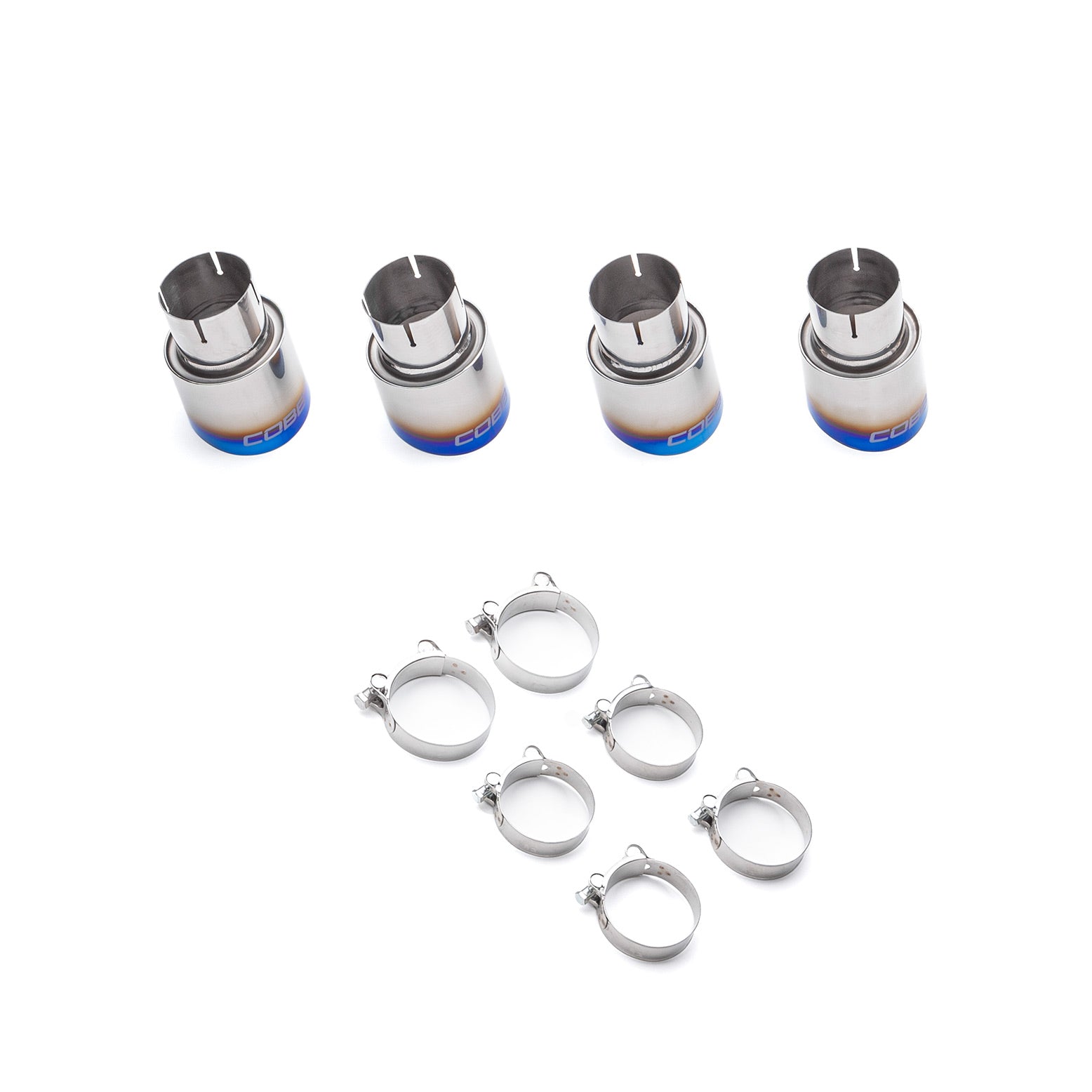 COB515145-B COBB Subaru Blued Titanium Tip Kit - 2011-2014 Subaru WRX / 2011-2021 Subaru STI,