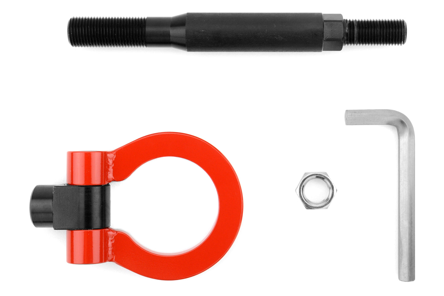 BEAS106024TF-RSA Beatrush Rear Tow Hook - 2015+ WRX / 2015+ STI-Red,