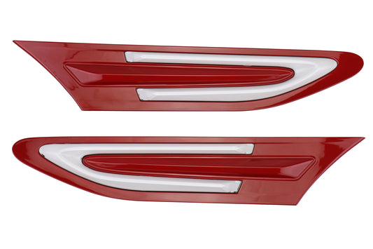GCSBRZSTIFGAR-C7P Turn Signal Paint Matched Fender Garnish - 2013+ FT86-Lightning Red / Firestorm Red (C7P),