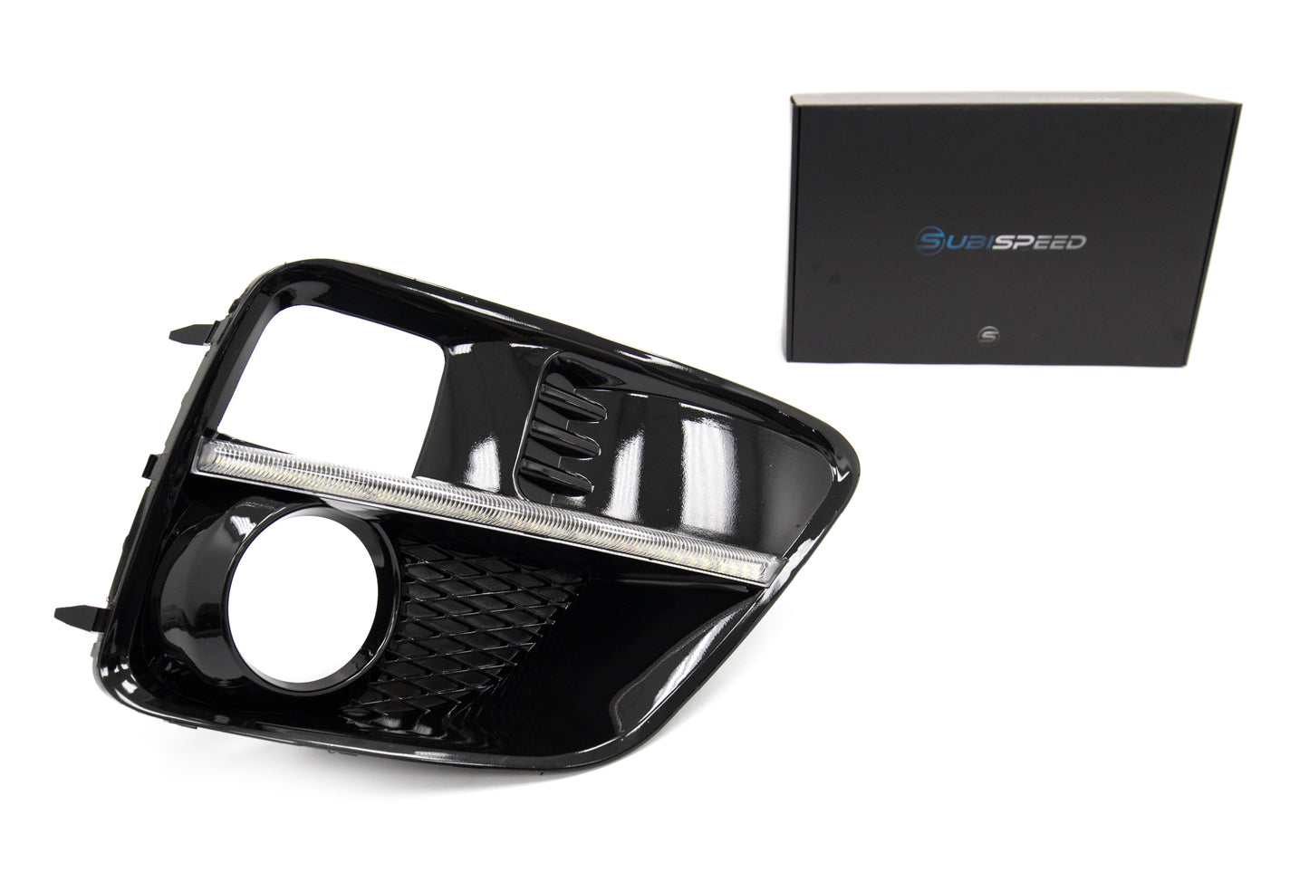 SBSGCS-15WRX-S4DRL SubiSpeed JDM WRX S4 Style DRL Fog Light Bezels - 15-17 WRX / 15-17 STI,