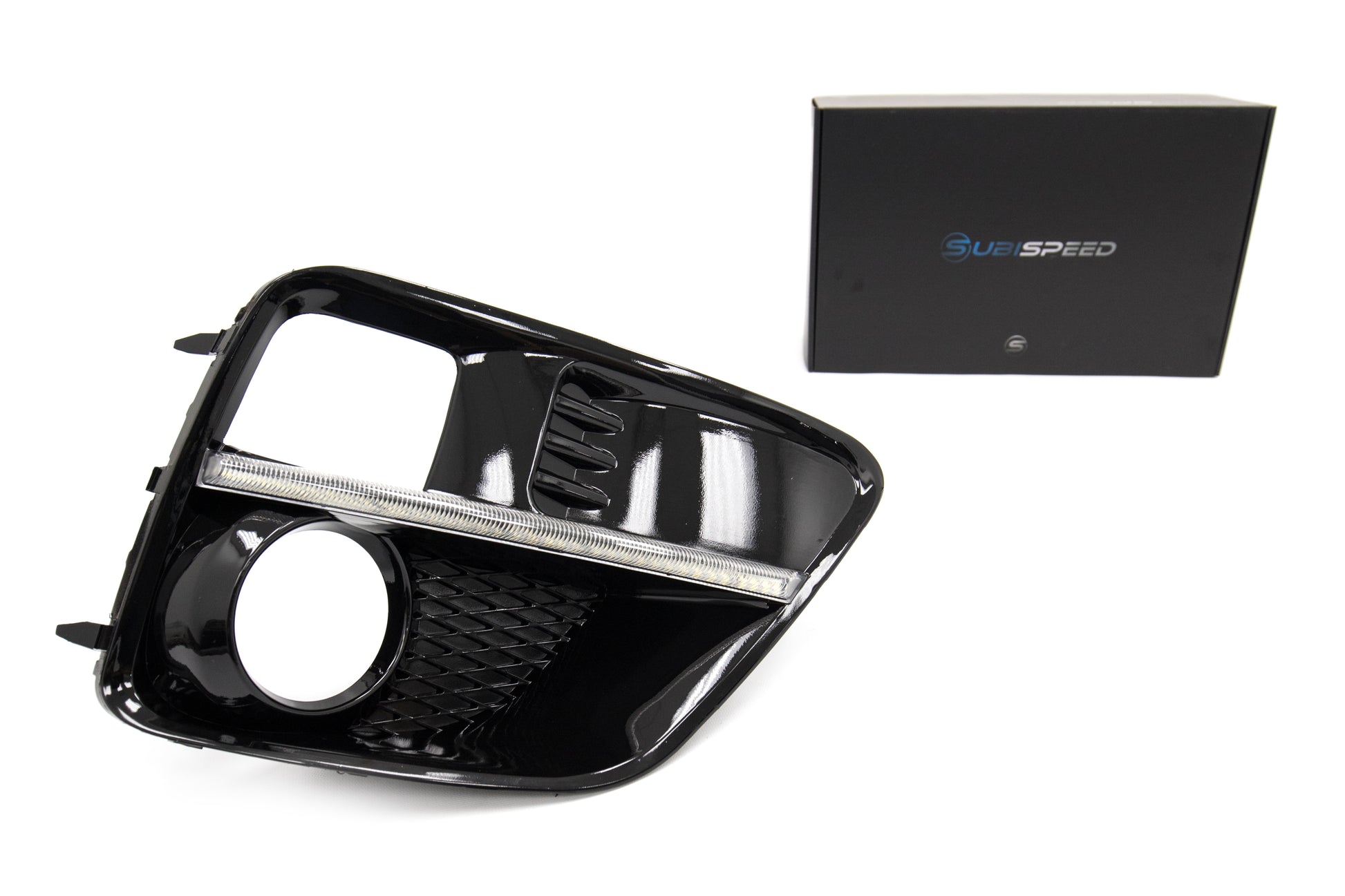 SBSGCS-15WRX-S4DRL SubiSpeed JDM WRX S4 Style DRL Fog Light Bezels - 15-17 WRX / 15-17 STI,